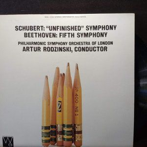 3/$25 Schubert & Beethoven symphonies, vintage record